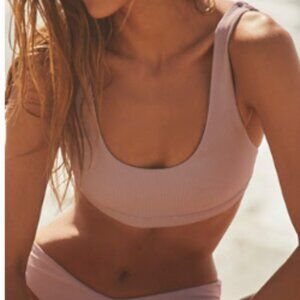 Free People Beach Riot Bikini - lavender - M